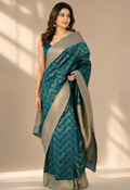 PARI Ayodya Kota Silk  – Rexona with Copper Zari