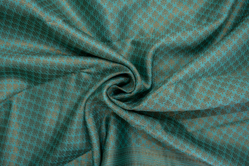 RANI Ayodya Kota Silk – Mustard yellow with Rexona Copper Zari