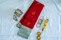 SUMA Ayodya Kota Silk – Red with Rexona Copper Zari