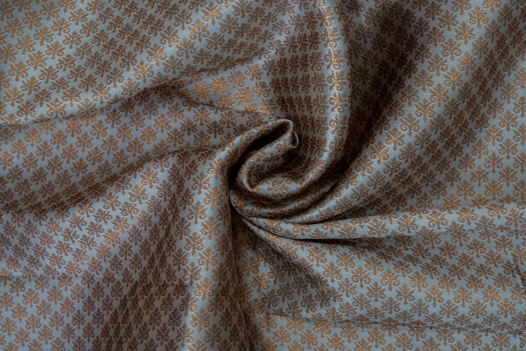 RANI Ayodya Kota Silk – Red with White Copper Zari