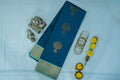 NAVILU Ayodya Kota Silk – Rama with Blue Copper Zari