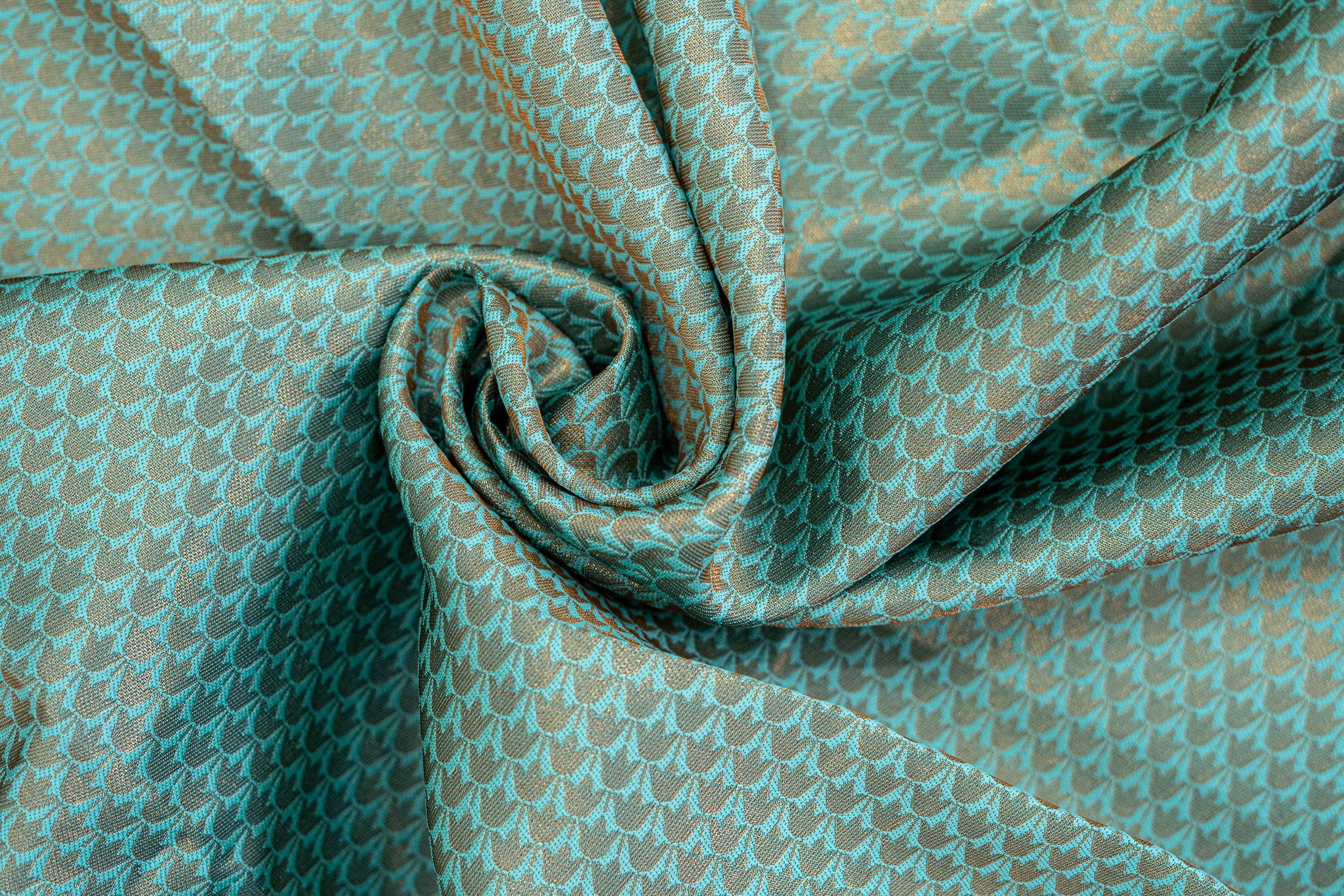 RANI Ayodya Kota Silk – Rama with Rexona Copper Zari