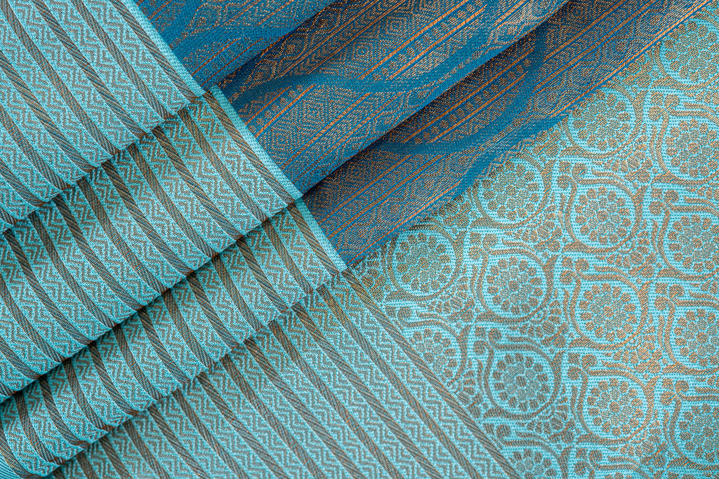 TARINI Ayodya Kota Silk – Rama with Rexona with Copper Zari