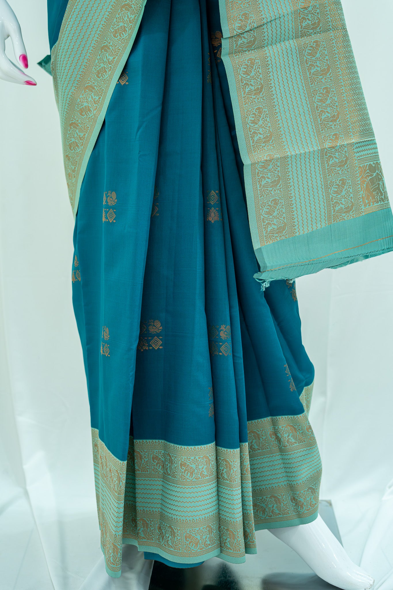 SUMA Ayodya Kota Silk – Rama with Rexona Copper Zari