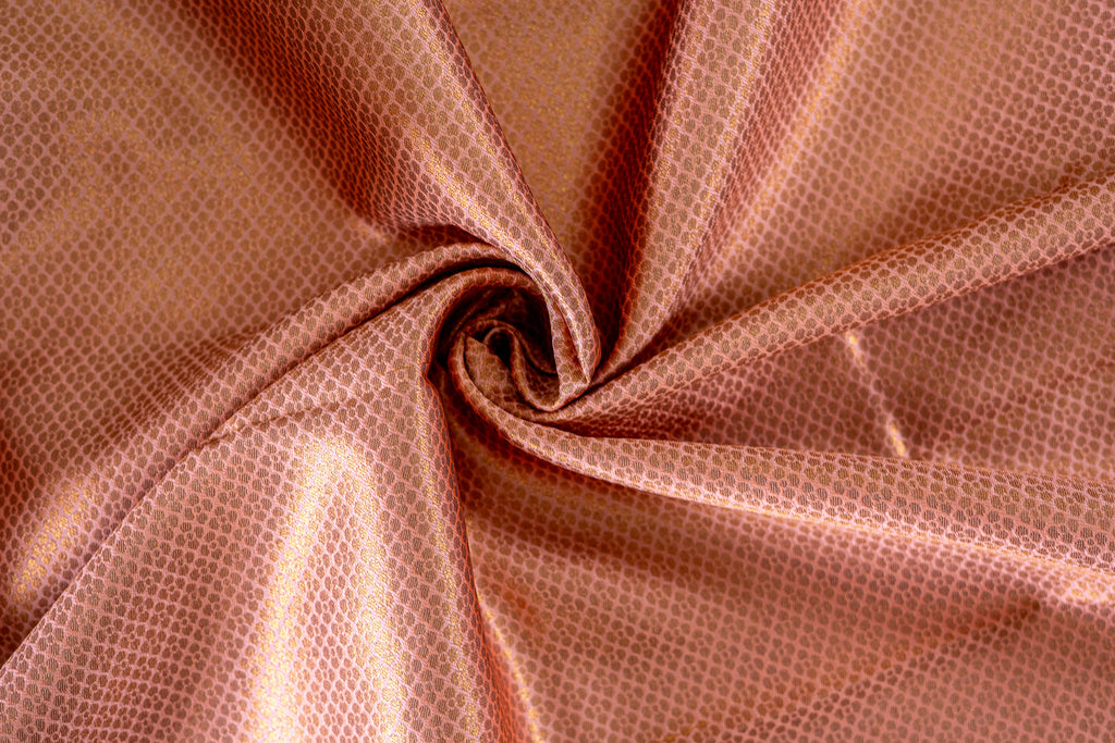 HAMSA Ayodya Kota Silk – Purple with Gold Copper Zari