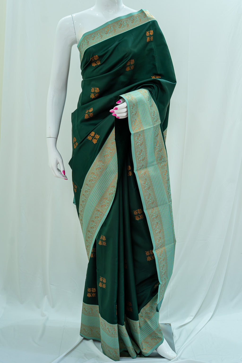 SUMA Ayodya Kota Silk – Rama with Rexona Copper Zari