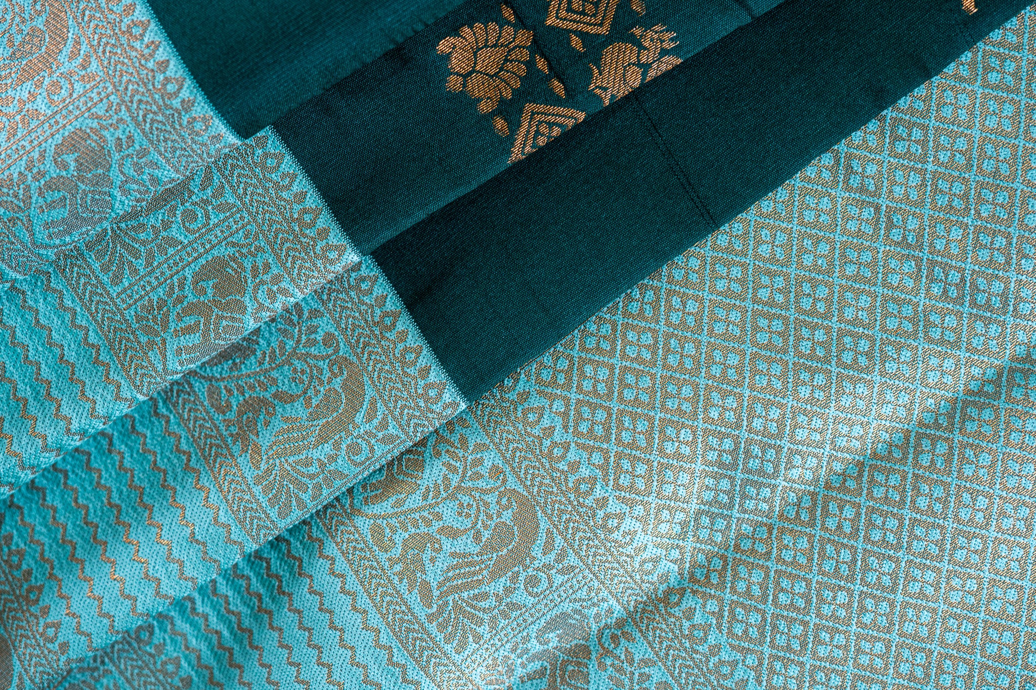 SUMA Ayodya Kota Silk – Rama with Rexona Copper Zari