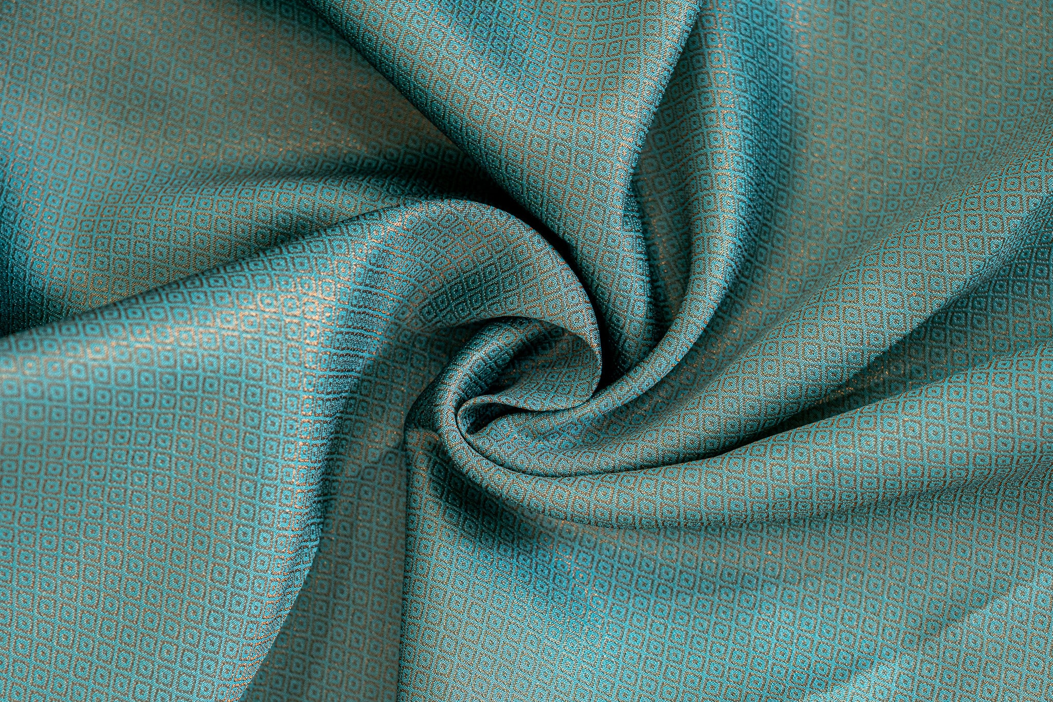 TARINI Ayodya Kota Silk – Orange with Rexona with Copper Zari