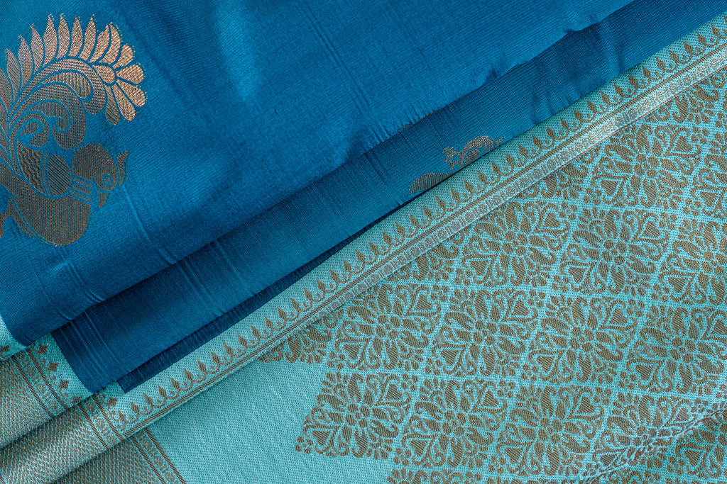 HAMSA Ayodya Kota Silk – Rama with Rexona Copper Zari