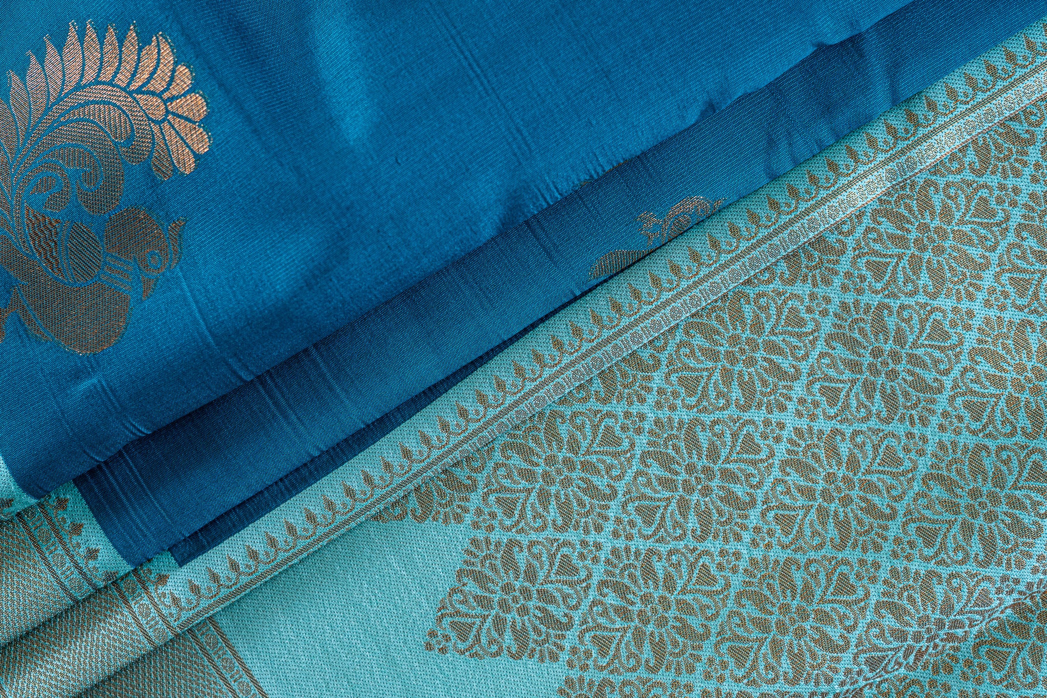 HAMSA Ayodya Kota Silk – Rama with Rexona Copper Zari