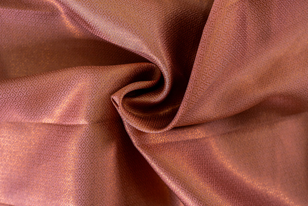 TARINI Ayodya Kota Silk – Purple with Gold with Copper Zari