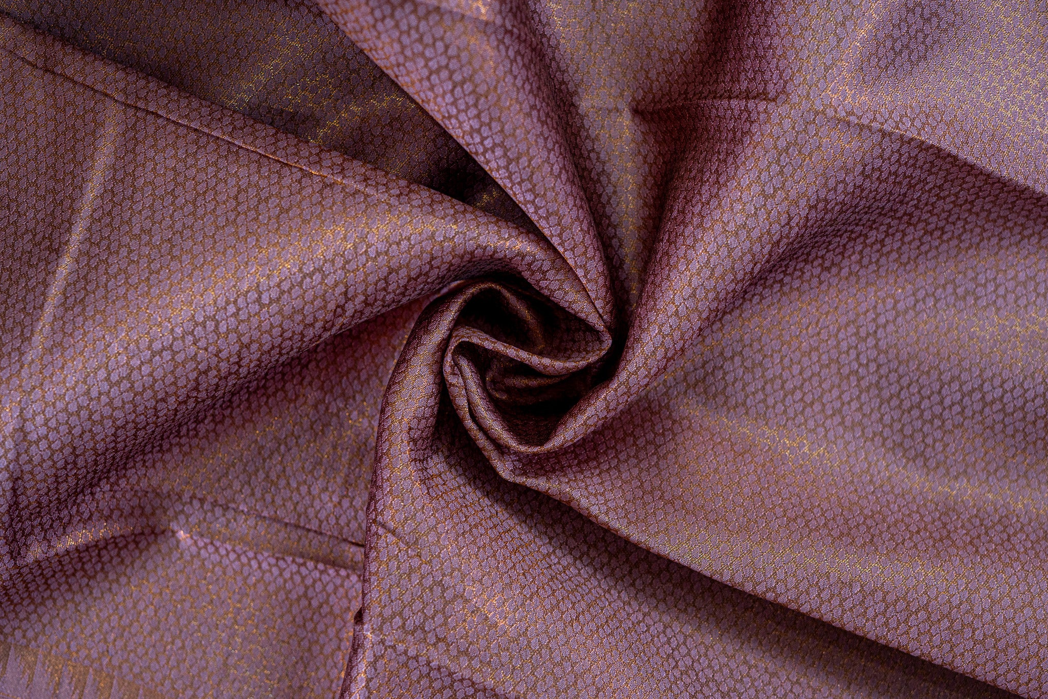 NAVILU Ayodya Kota Silk – Navy Blue with Baby pink Copper Zari