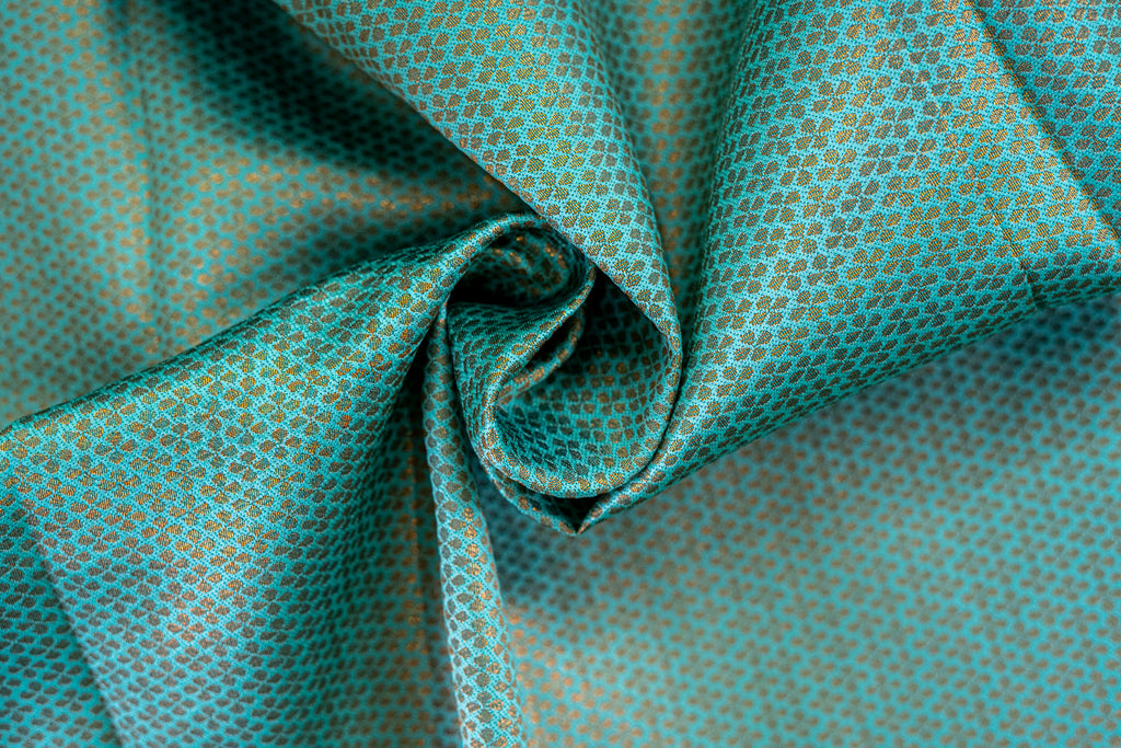 NAVILU Ayodya Kota Silk – Pink with Rexona Copper Zari