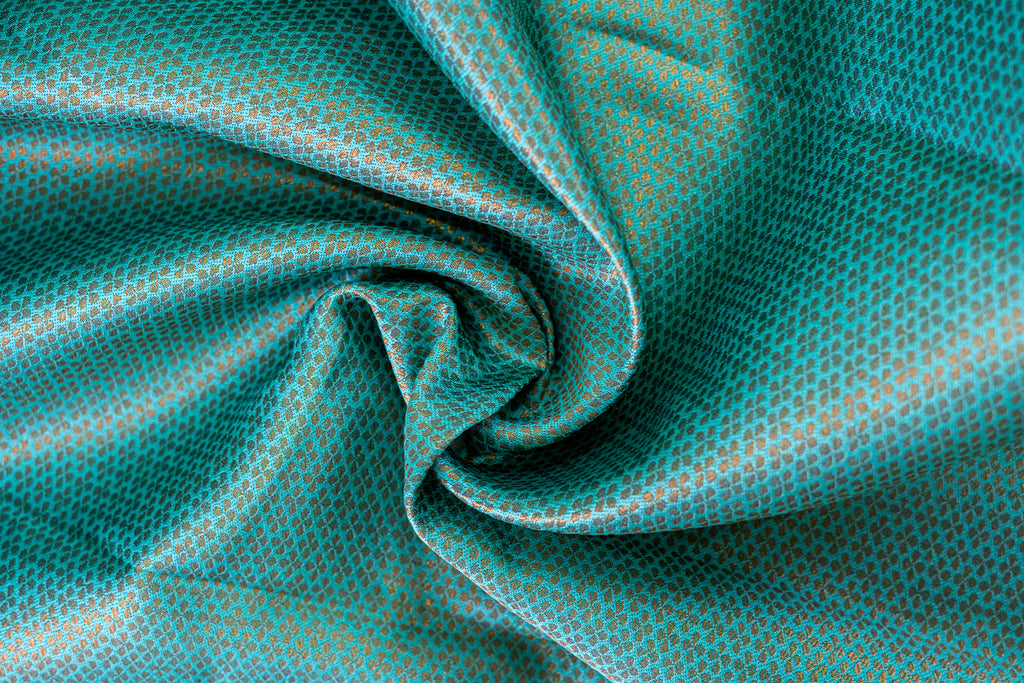 NAVILU Ayodya Kota Silk – Rama with Blue Copper Zari