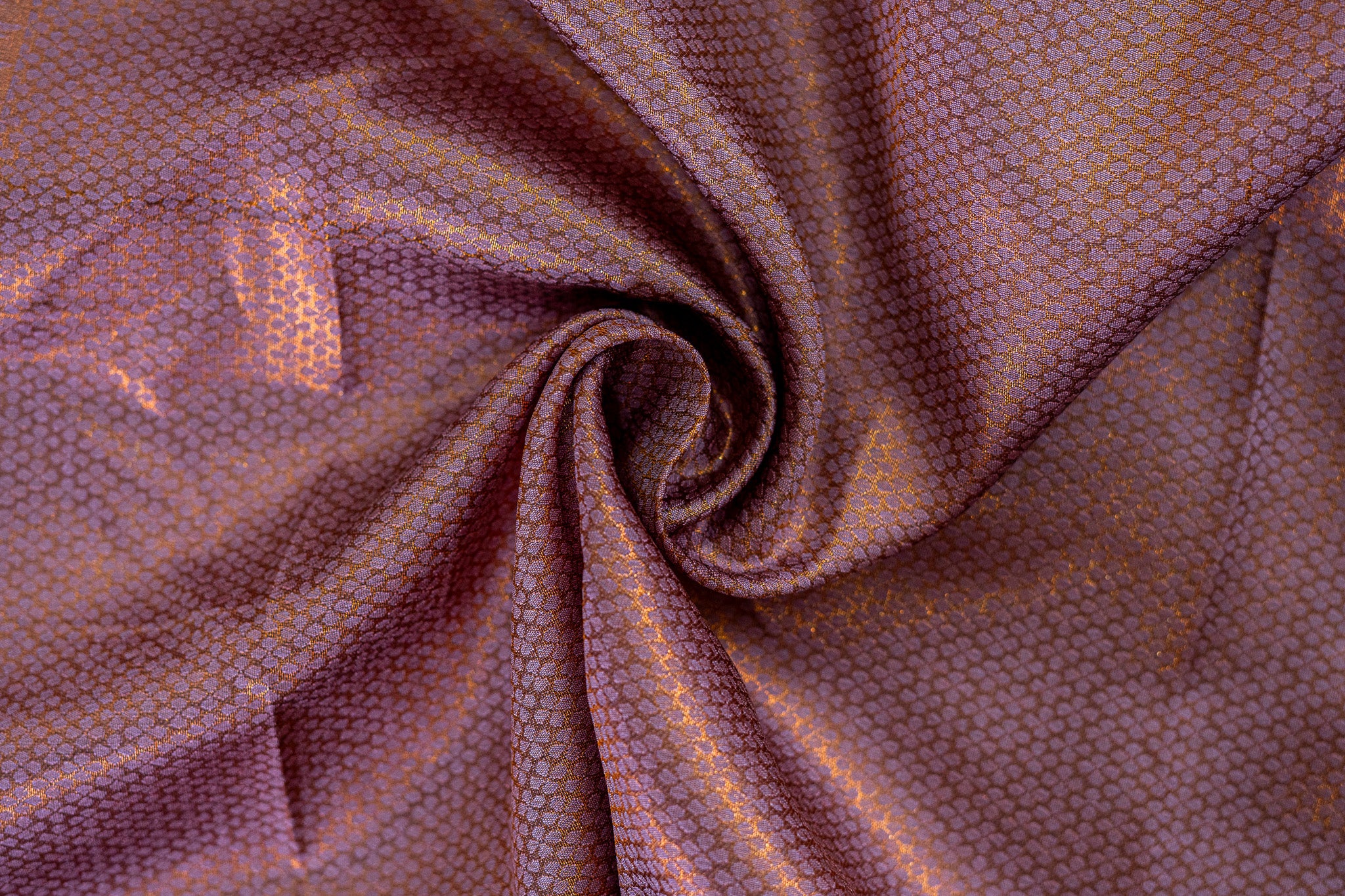 NAVILU Ayodya Kota Silk – Mustard yellow with Pink Copper Zari