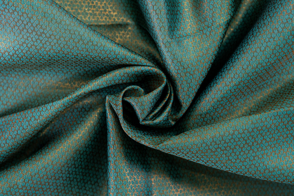 NAVILU Ayodya Kota Silk – Pink with rexona with Copper Zari