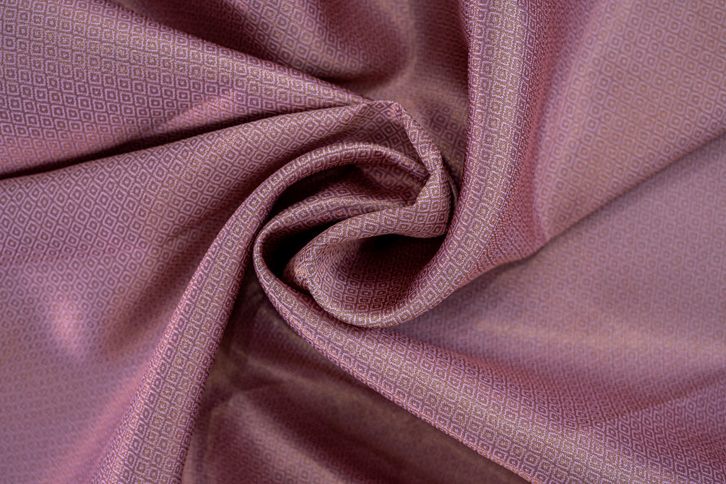 TARINI Ayodya Kota Silk – Blue with Baby pink with Copper Zari