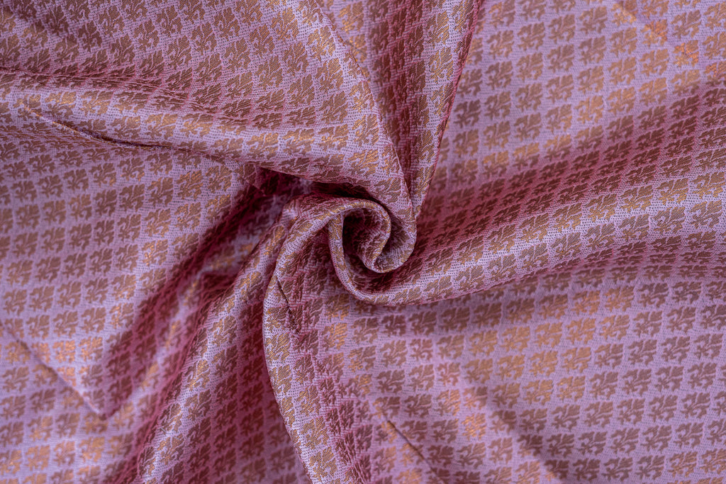TANI Ayodya Kota Silk – Blue with Copper Zari