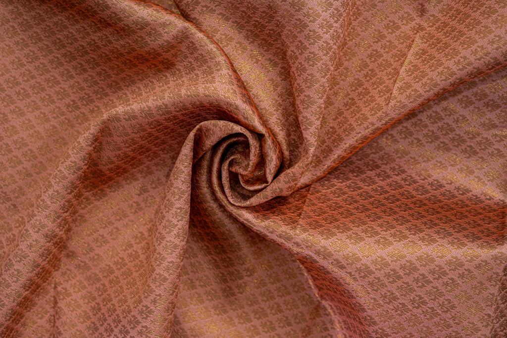 TANI Ayodya Kota Silk – Violet with Copper Zari