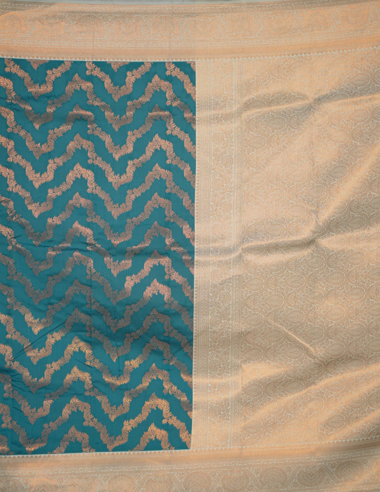 PARI Ayodya Kota Silk  – Rexona with Copper Zari