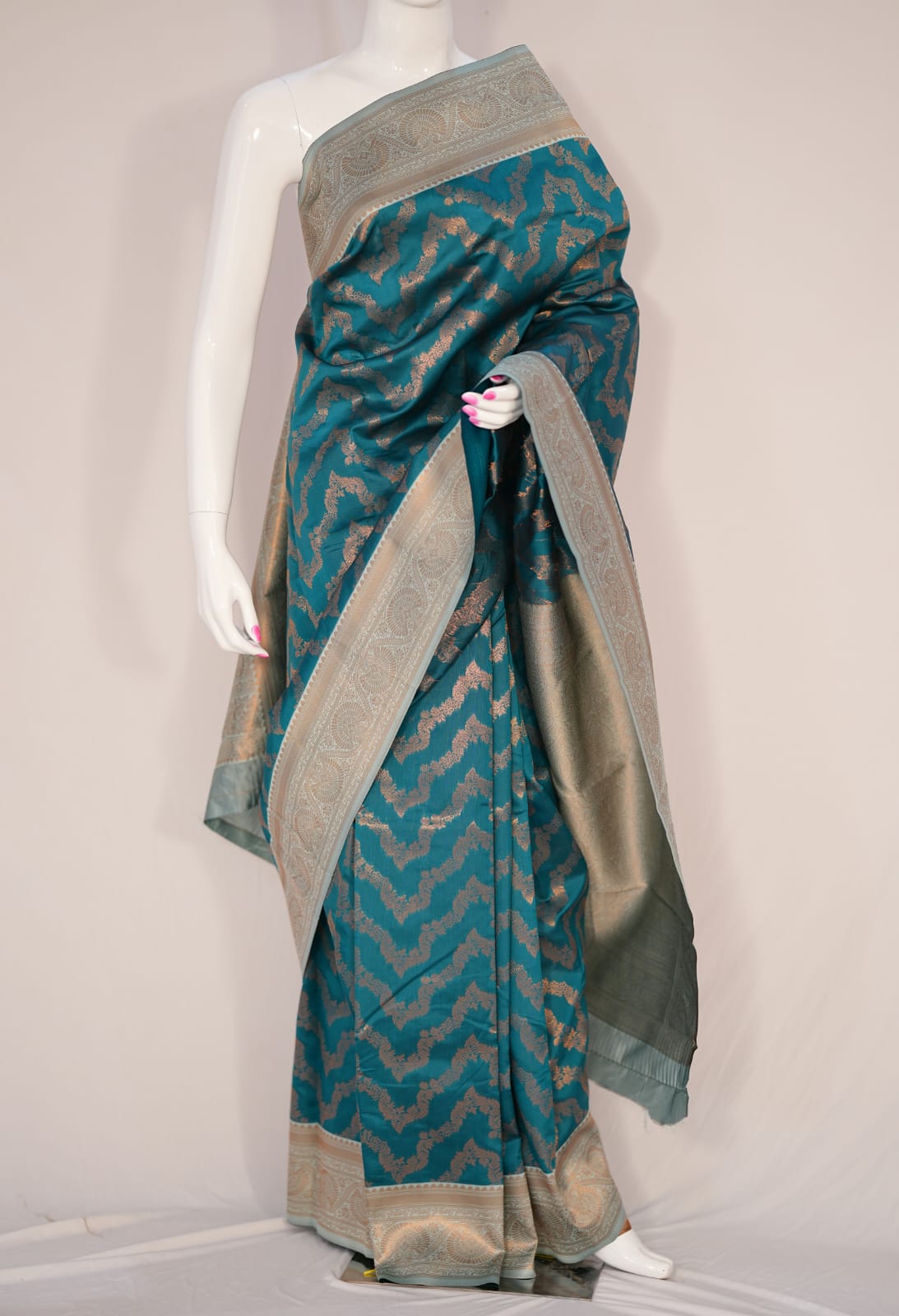 PARI Ayodya Kota Silk  – Rexona with Copper Zari
