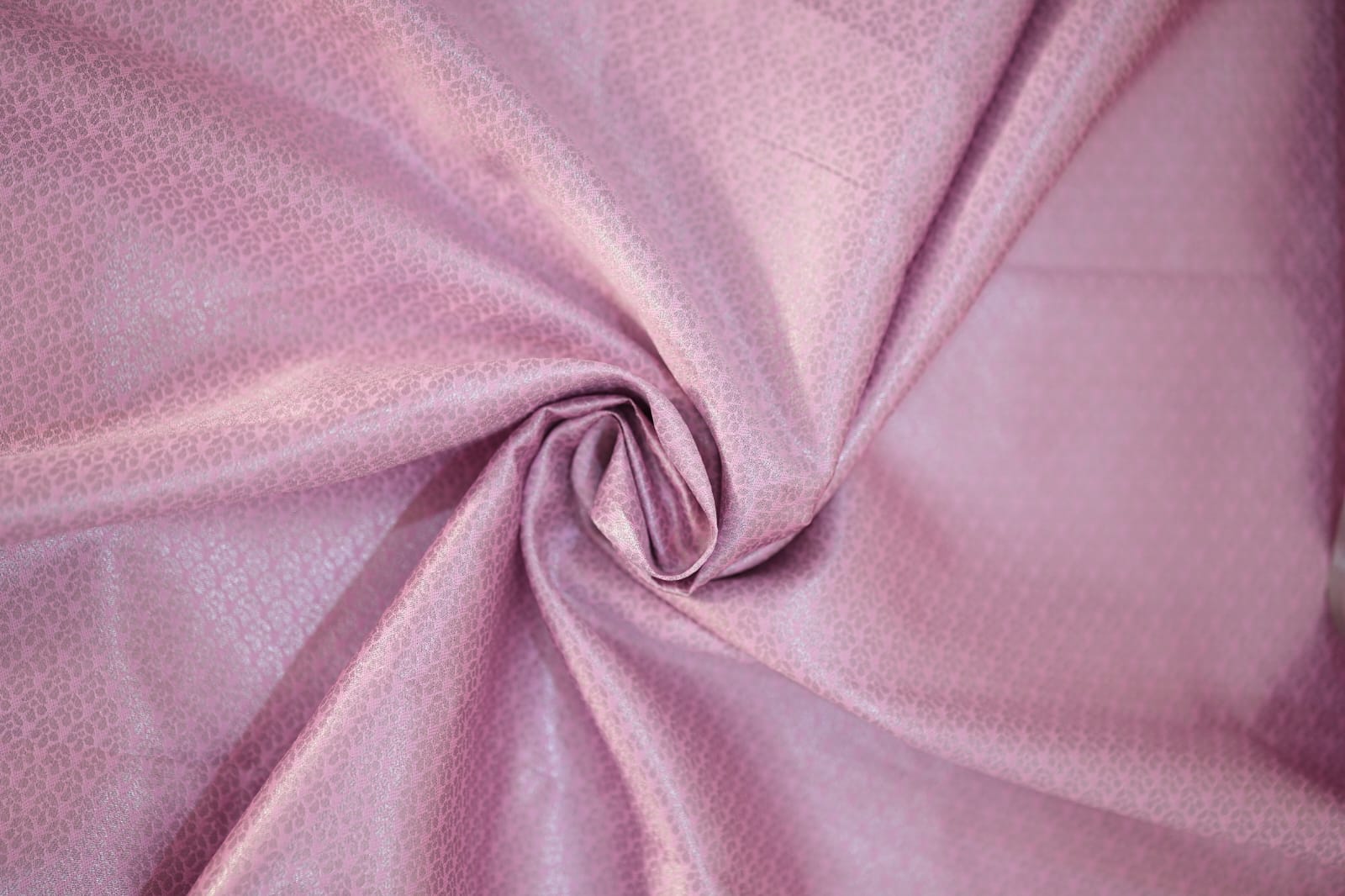 TARA Ayodya Kota Silk – Mustard Pink with Silver Zari
