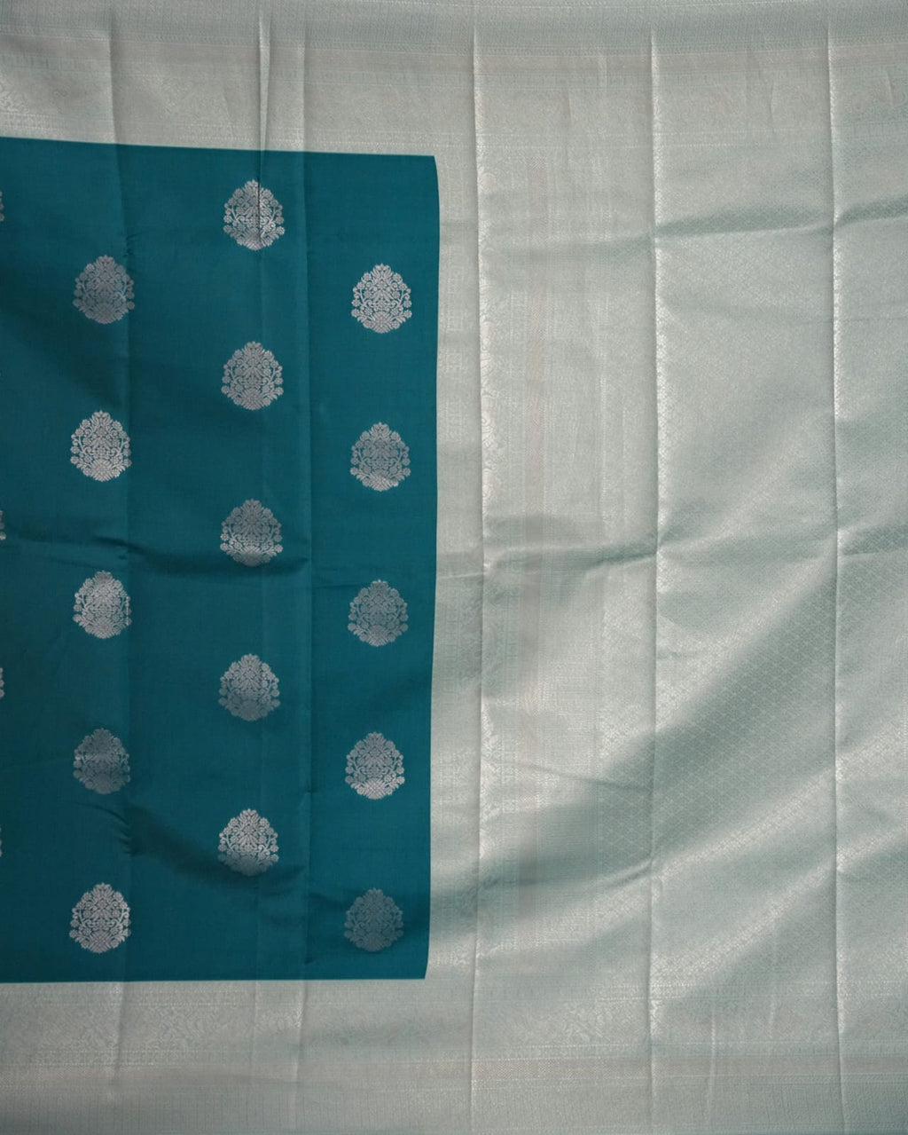 TARA Ayodya Kota Silk– Rama with Silver Zari