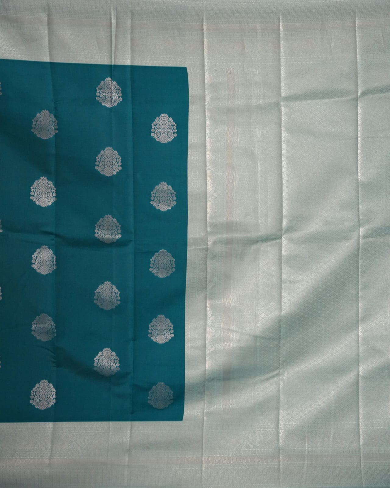 TARA Ayodya Kota Silk– Rama with Silver Zari