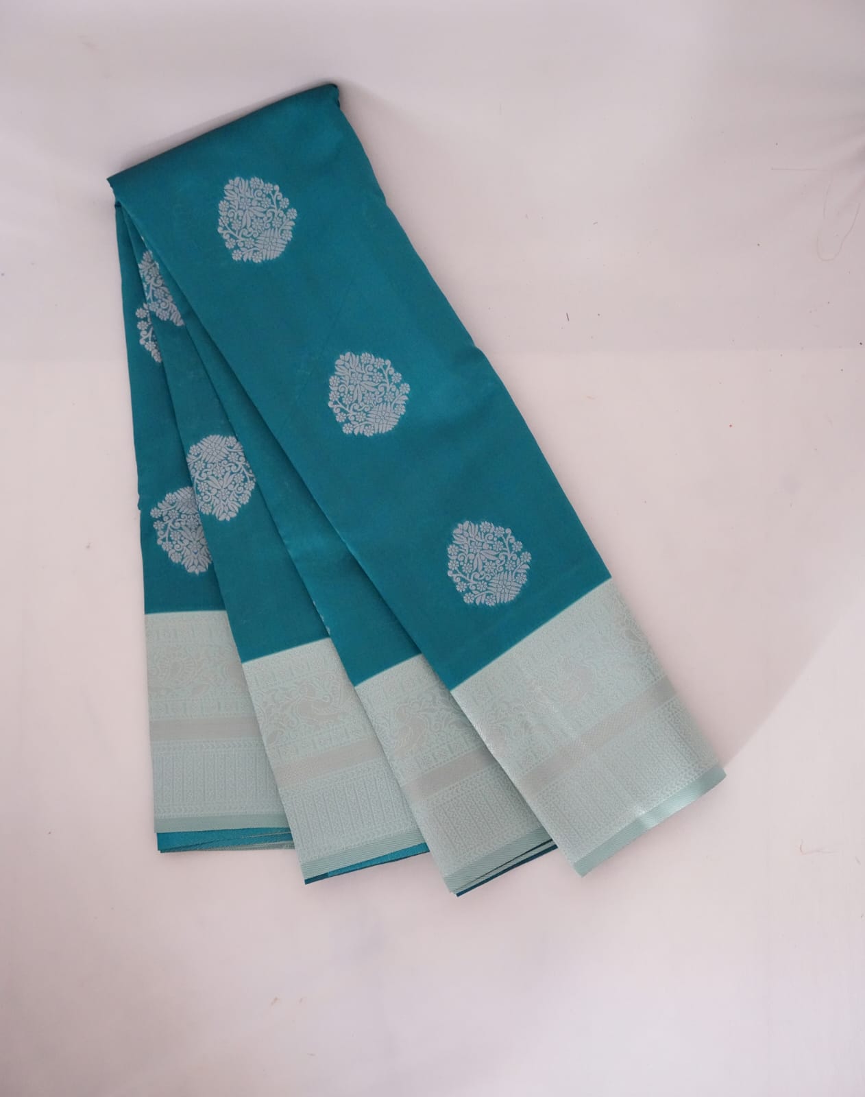 TARA Ayodya Kota Silk– Rama with Silver Zari